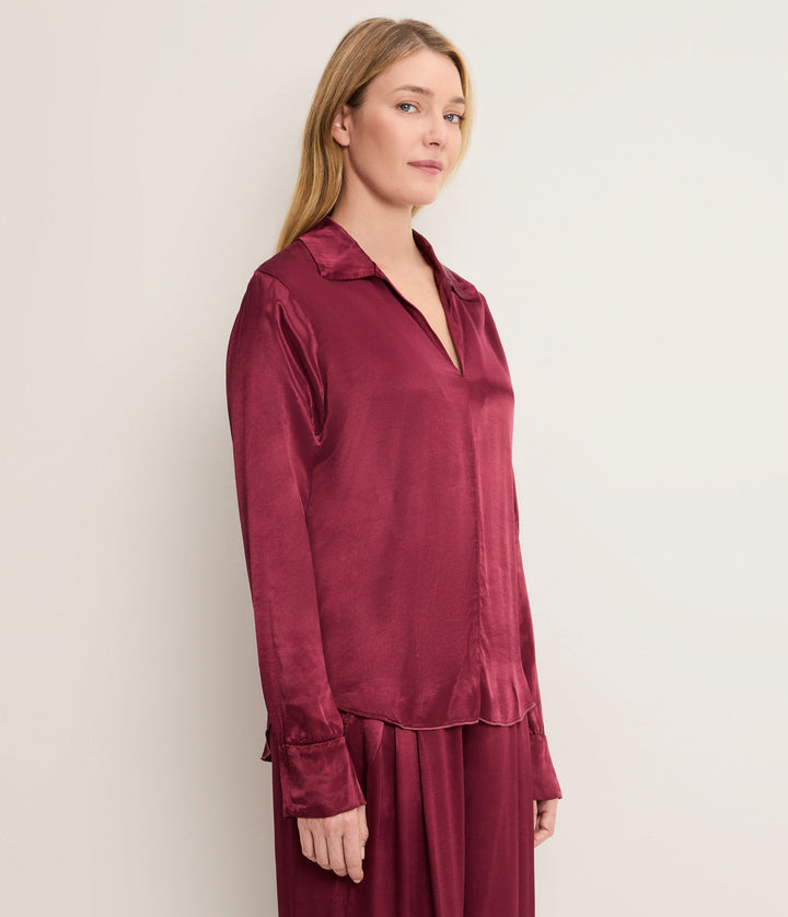 Everly Satin Shirt