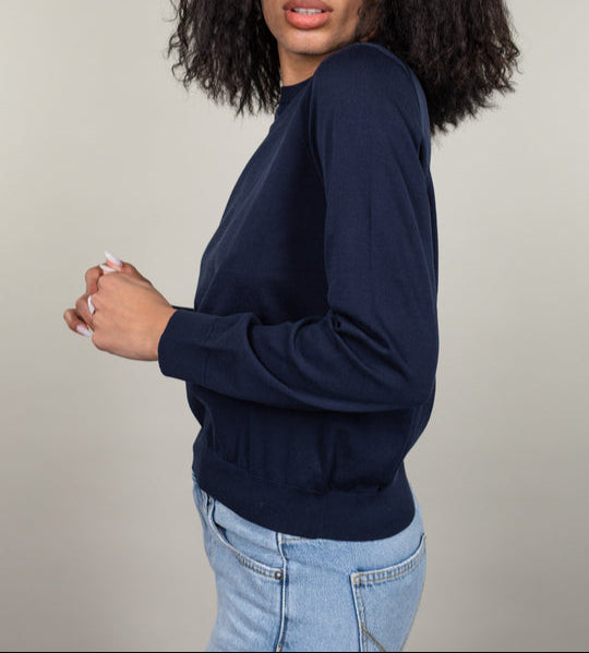 Crewneck Cotton Sweater