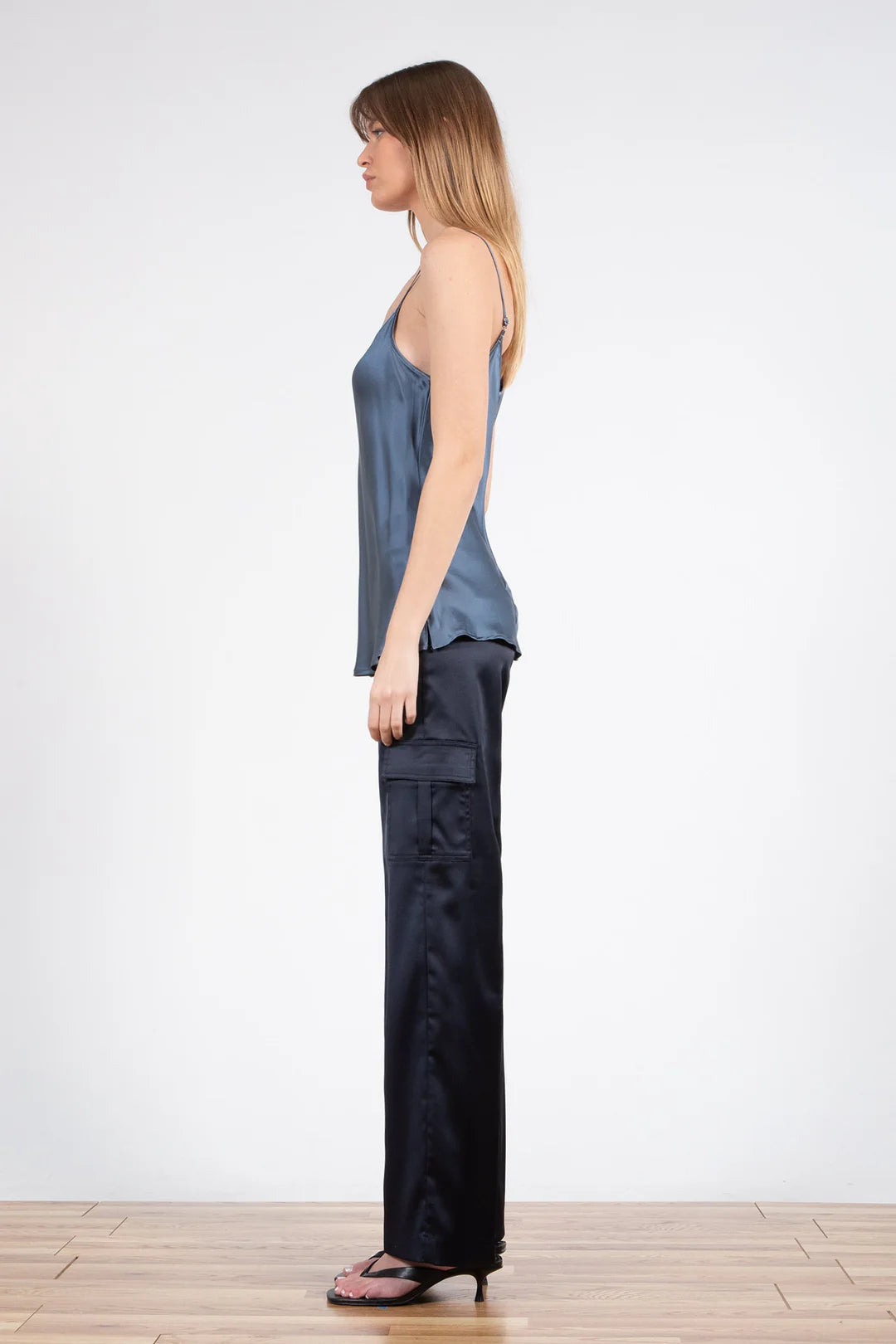 Eclipse Cargo Satin Pant