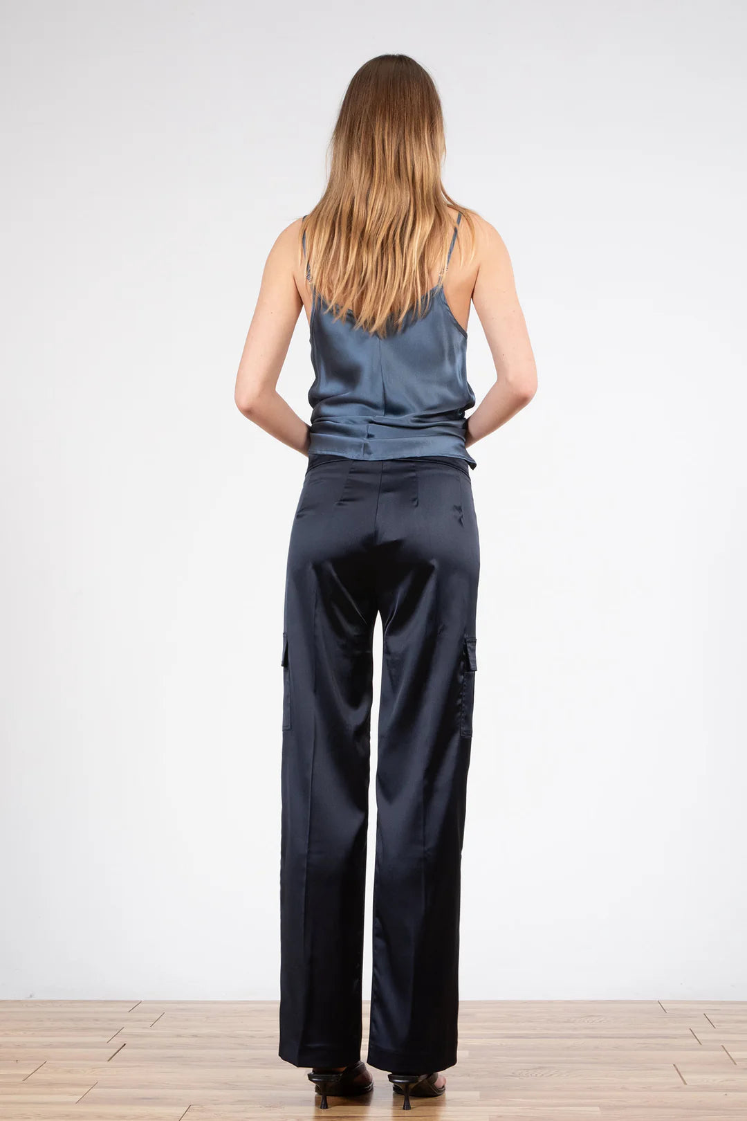 Eclipse Cargo Satin Pant