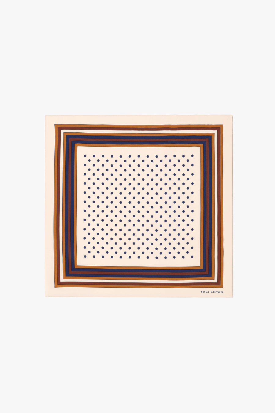Vintage Polka Dot Scarf
