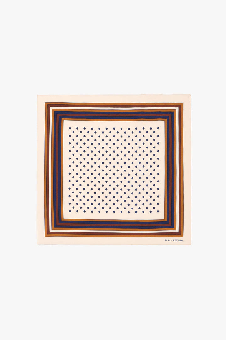 Vintage Polka Dot Scarf