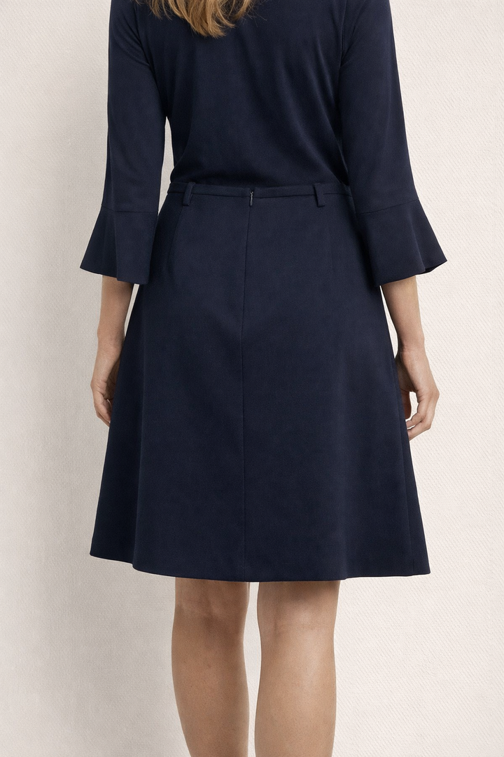 A Line Skirt - Blue