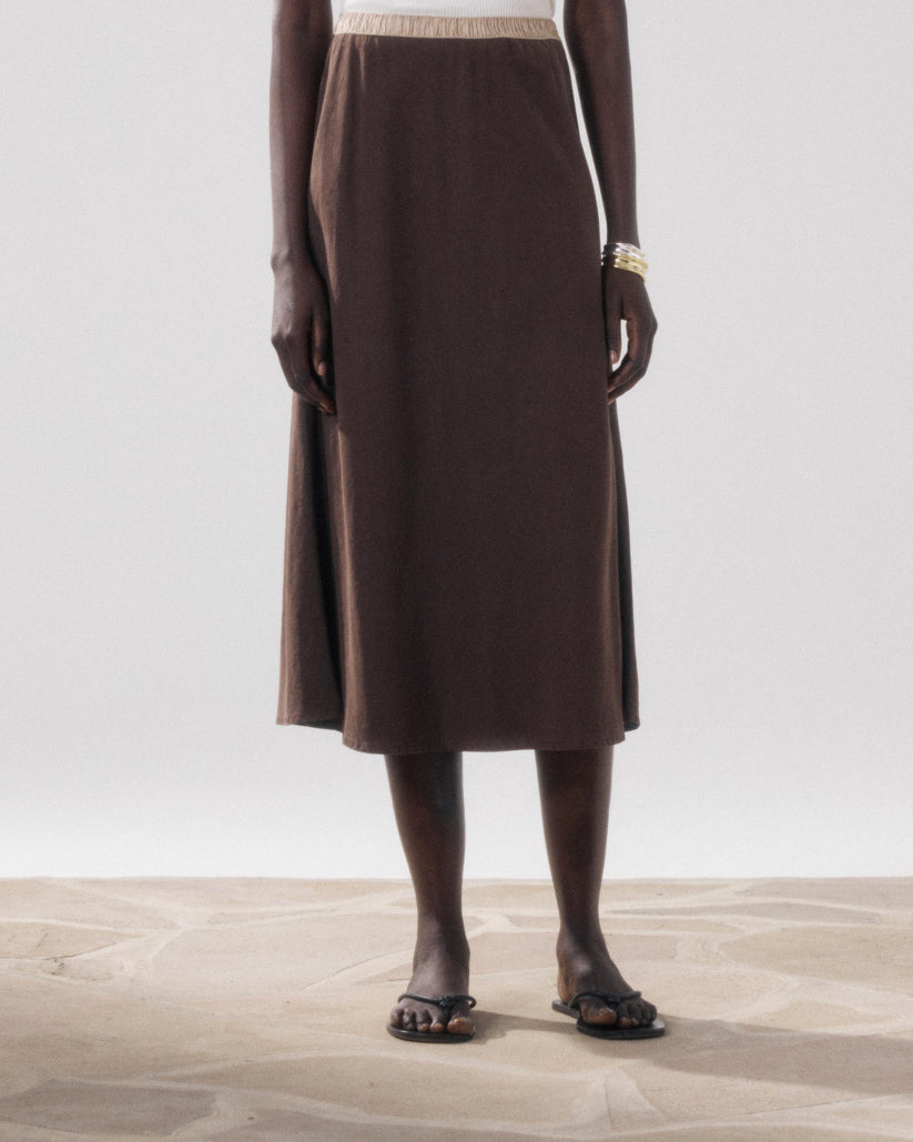 Jima Skirt - Wood