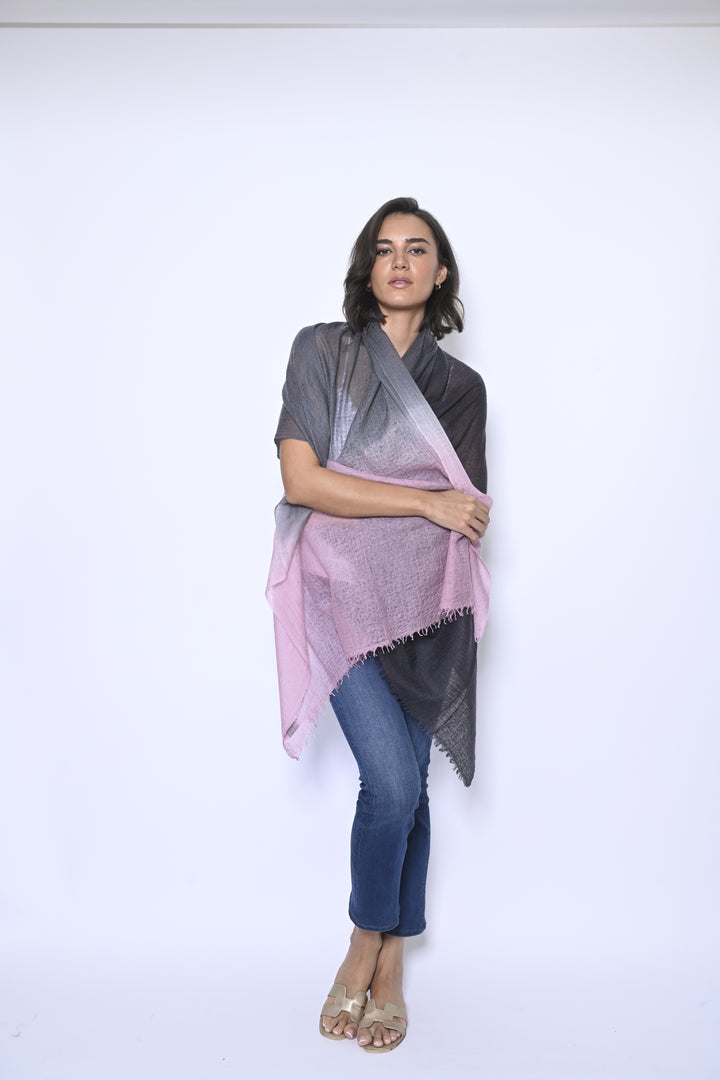 Luca Souffle Ombre Scarf