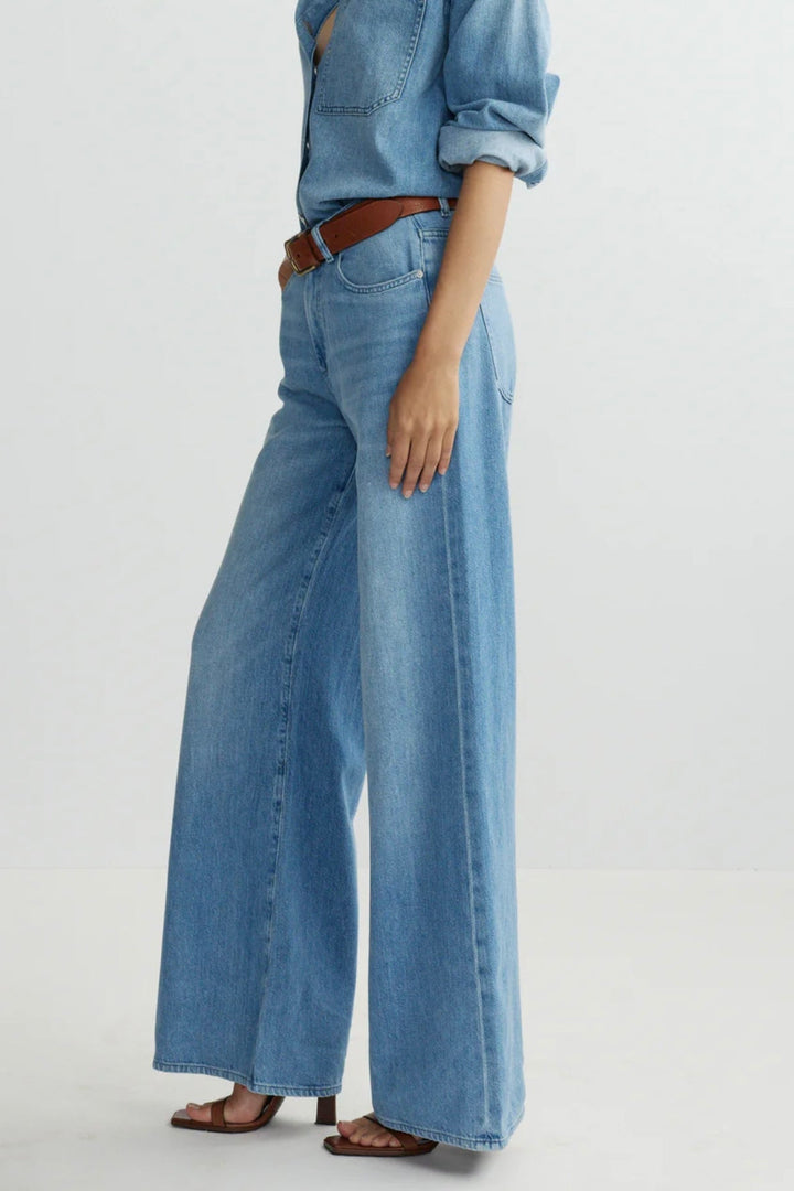 Alex Baggy Wide Leg Vintage - Riverbank Aura
