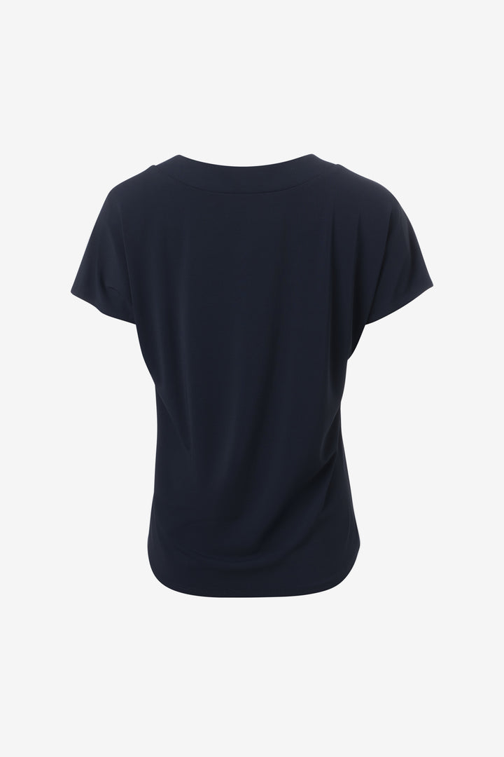 Basic V-Neck T-Shirt - Navy