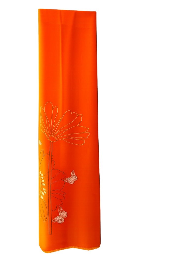 Beetle Ballet Scarf - Mandarin