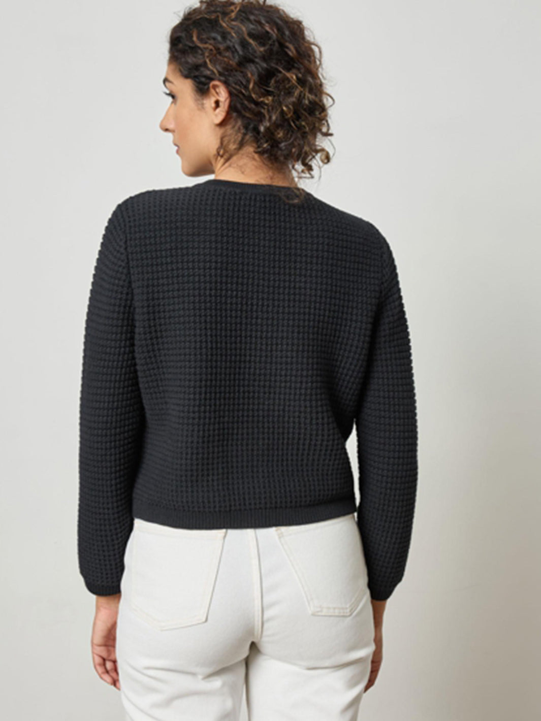 売れ筋商品|||ウィークデイ ニット&セーター レディース アウター JACKIE CARDIGAN - Cardigan - black New Ribbed Jackie Cardigan Sweater For Women | J.Crew