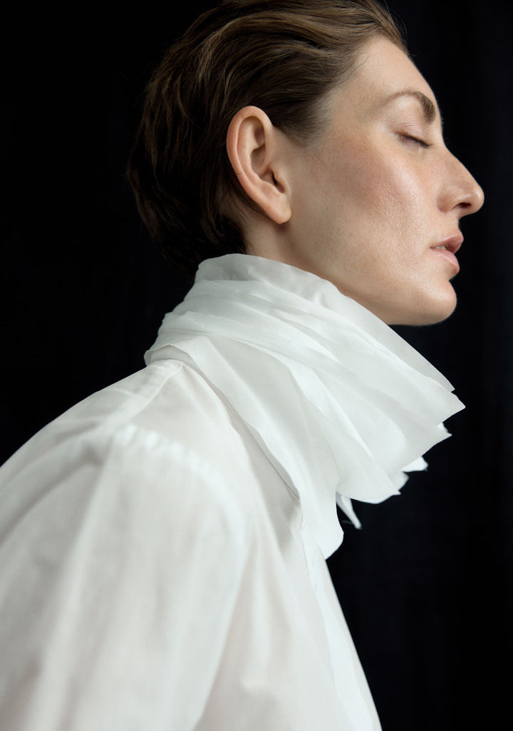 Decorative Blouse - White