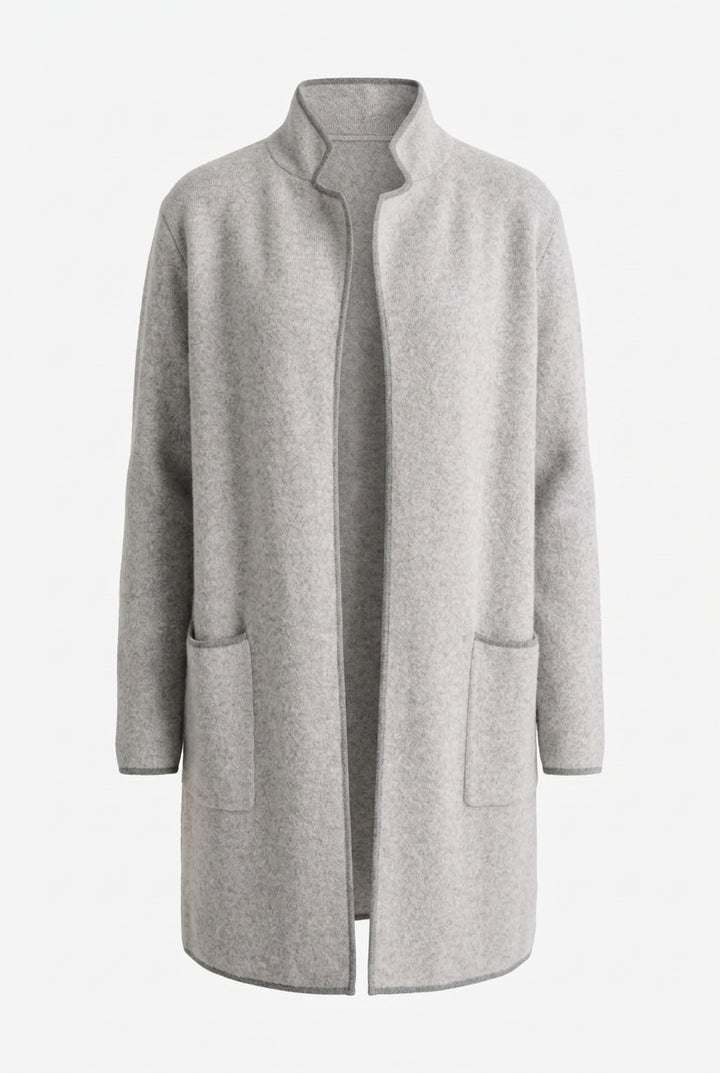 Doubleknit Tweed Easy Cardigan