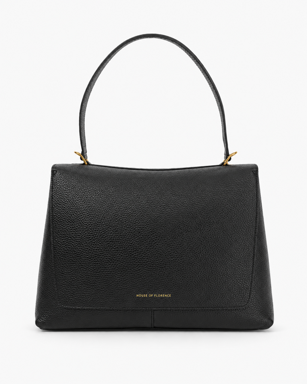 Linda Big Top Handle Bag - Black