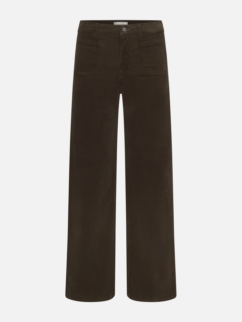Le Slim Palazzo Modernist Pocket Corduroy