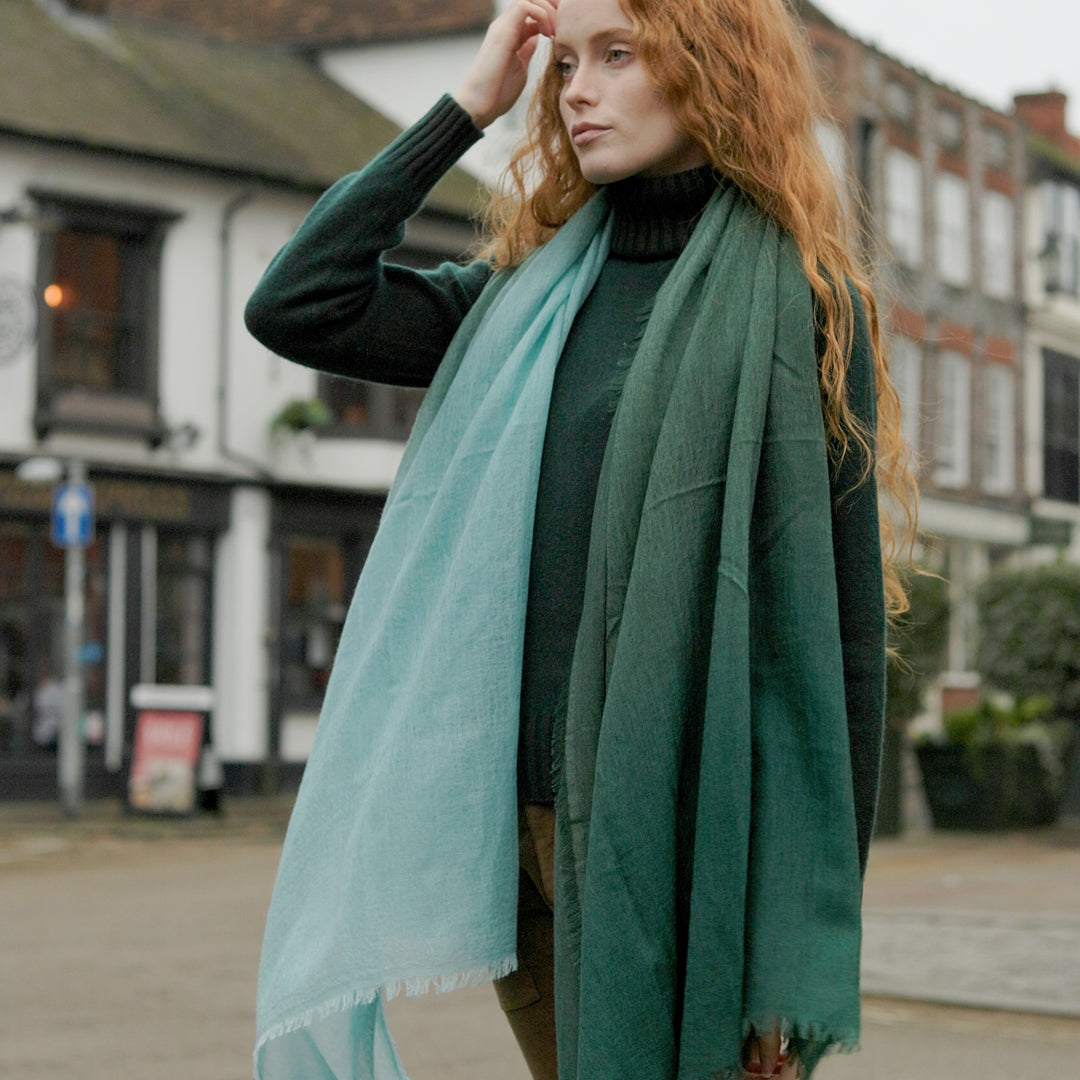 Luca Souffle Ombre Scarf