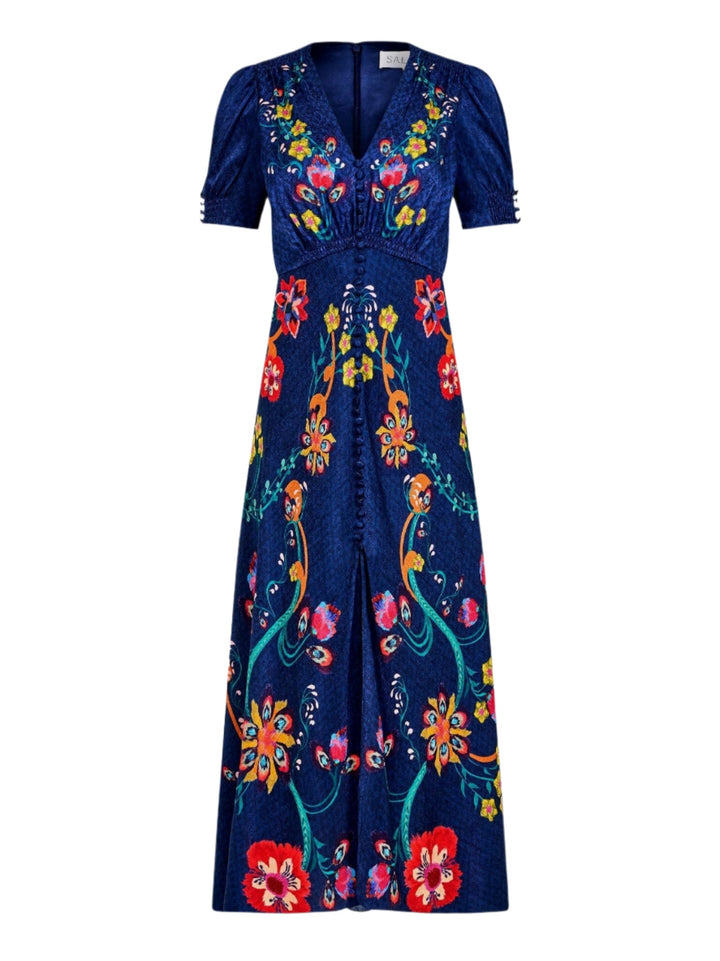 Lea Long Dress - Corsage Bloom