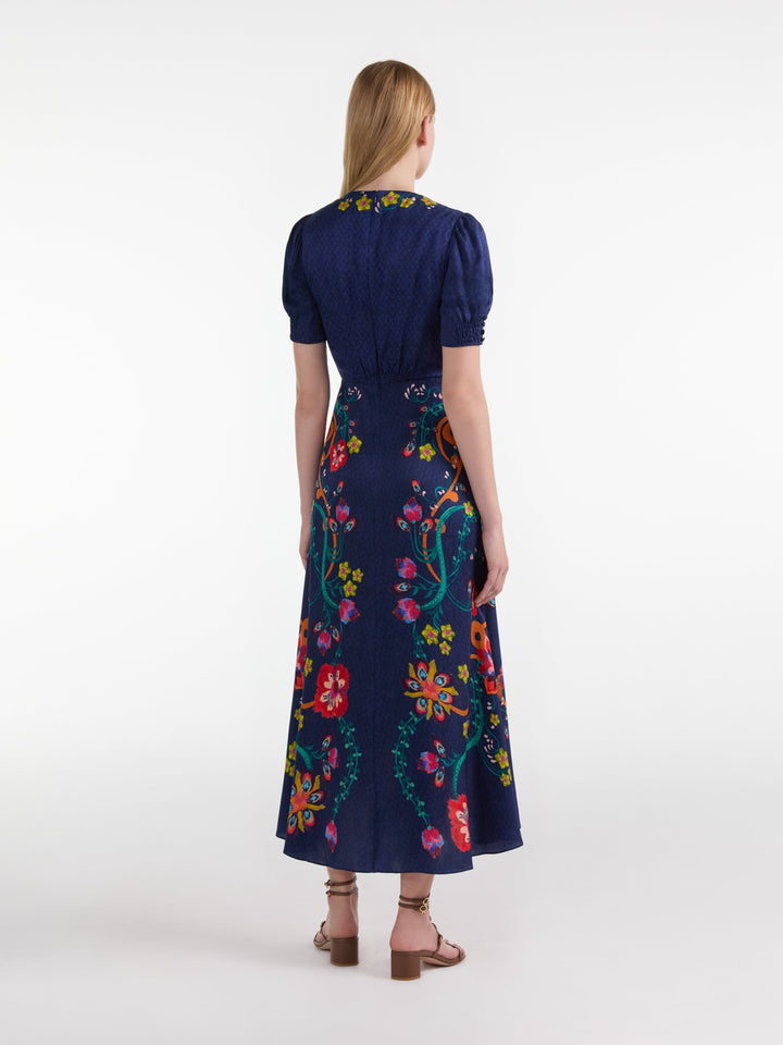 Lea Long Dress - Corsage Bloom