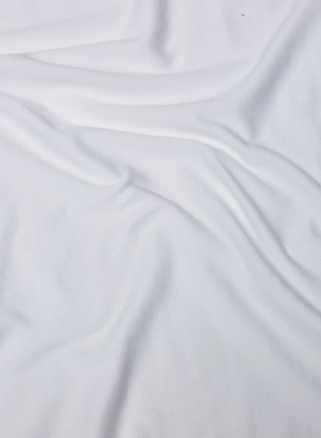 Soft Touch 3/4 Sleeve Pleat Back Crewneck