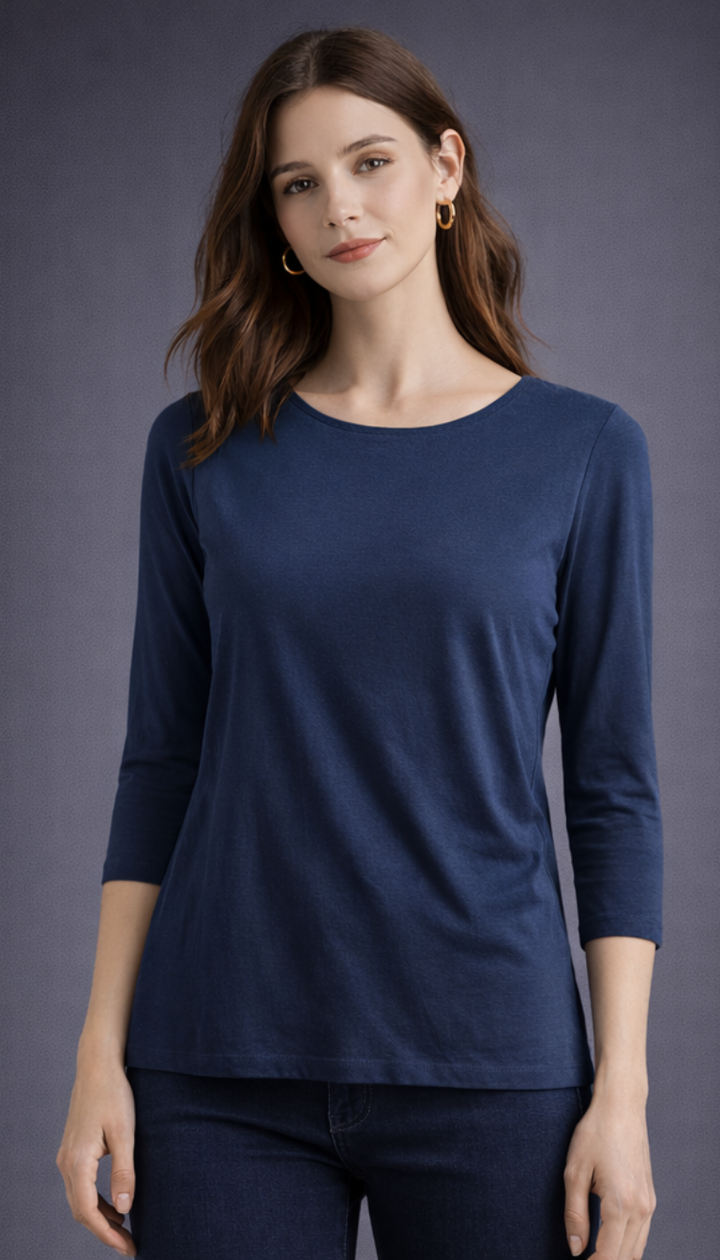 Soft Touch 3/4 Sleeve Shirt