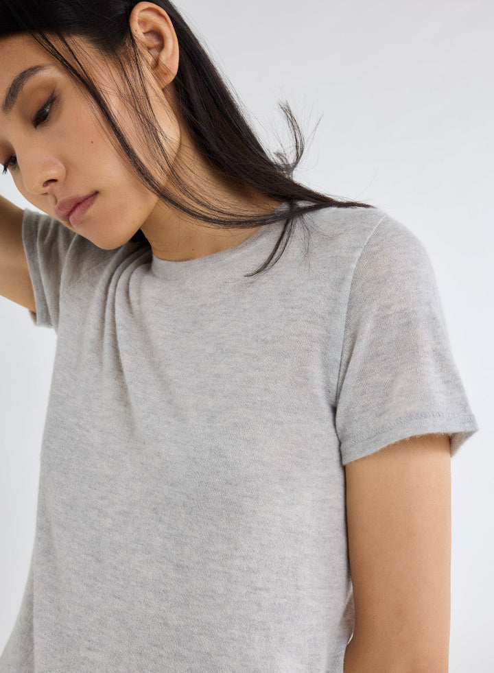 Cashmere S/s Crewneck