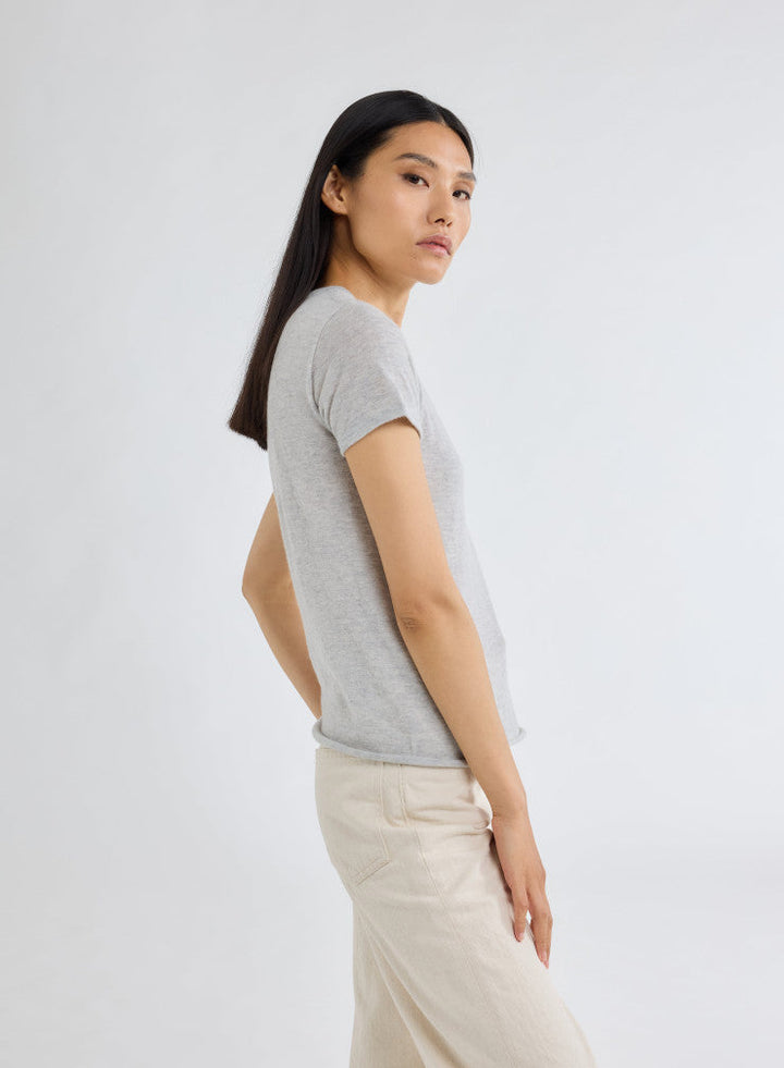 Cashmere S/s Crewneck