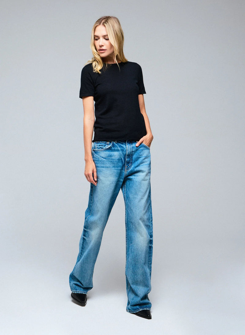 Essentials Cashmere Short Sleeve Crew Neck Tee