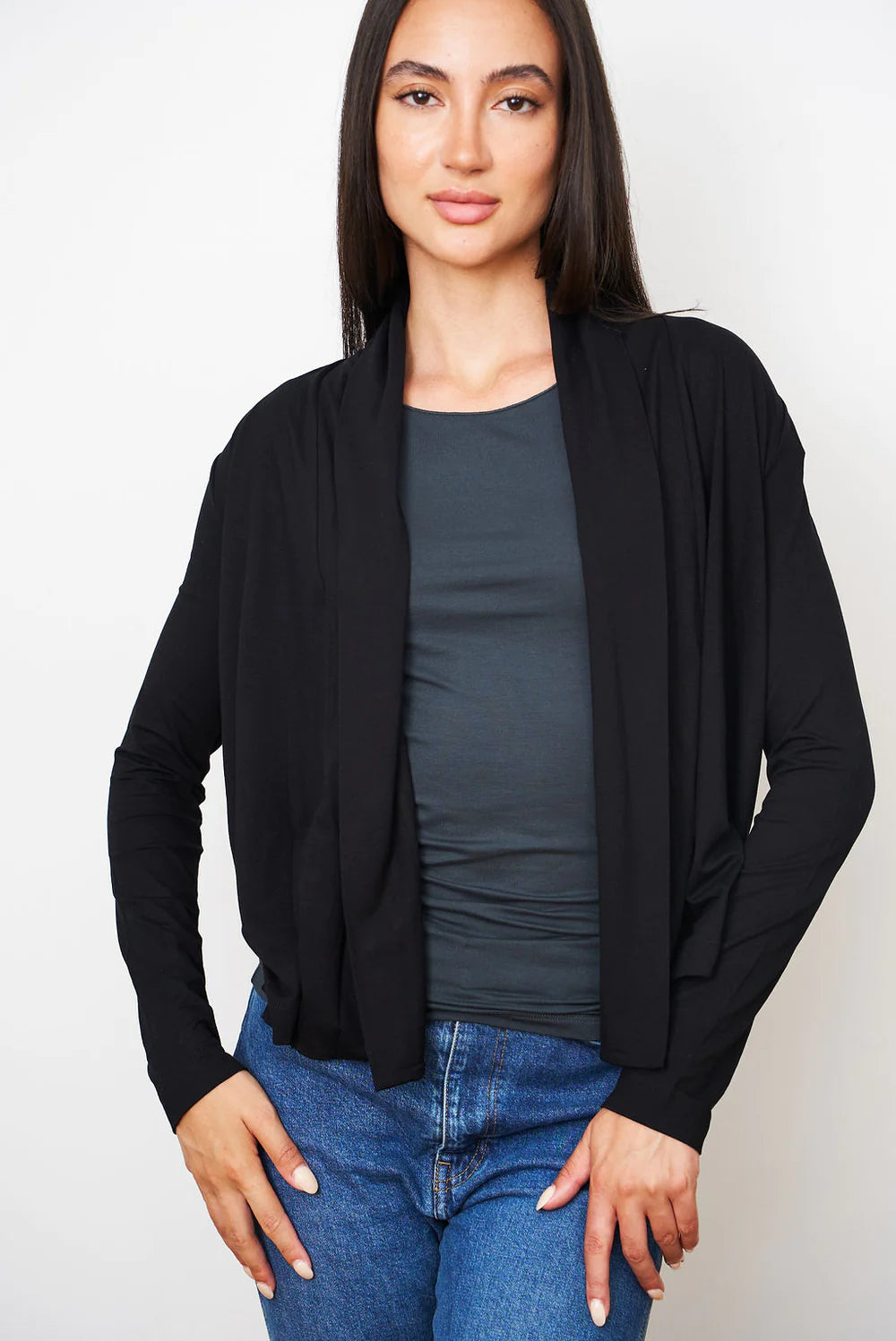 Soft Touch Open Cardigan