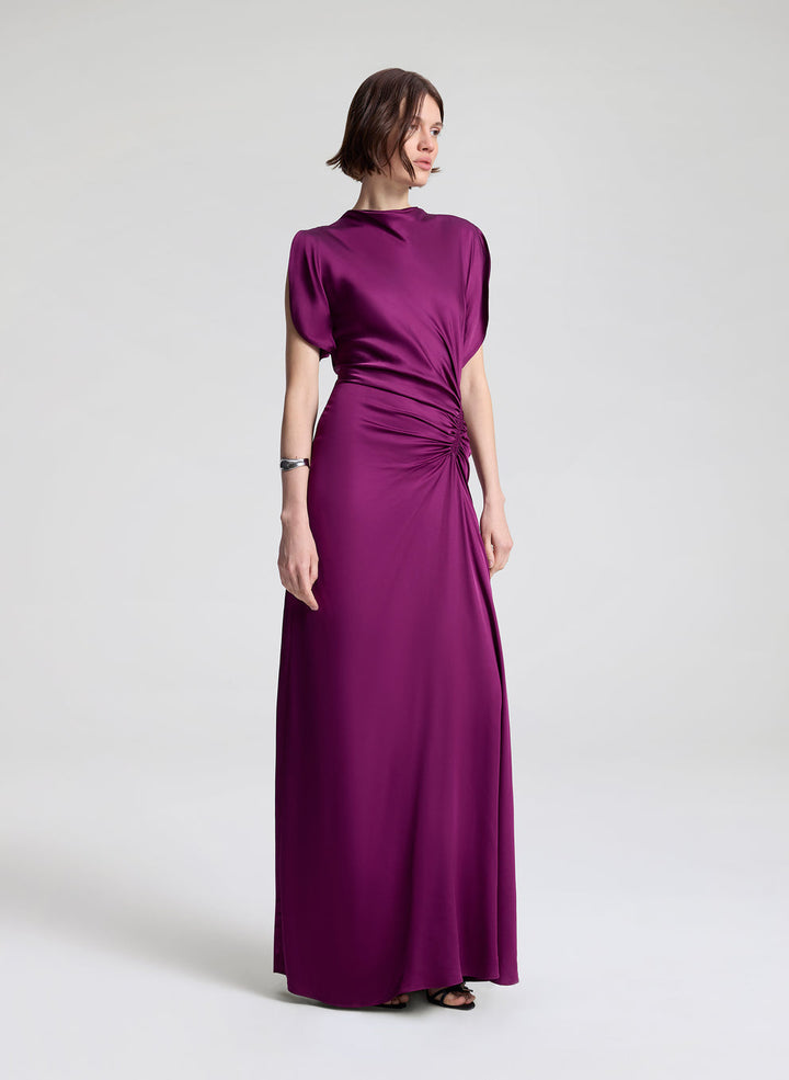 Nadia Satin Gown