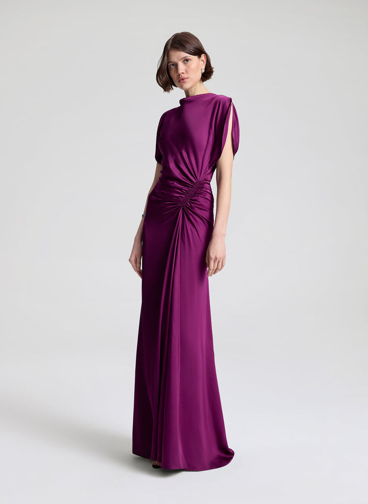 Nadia Satin Gown