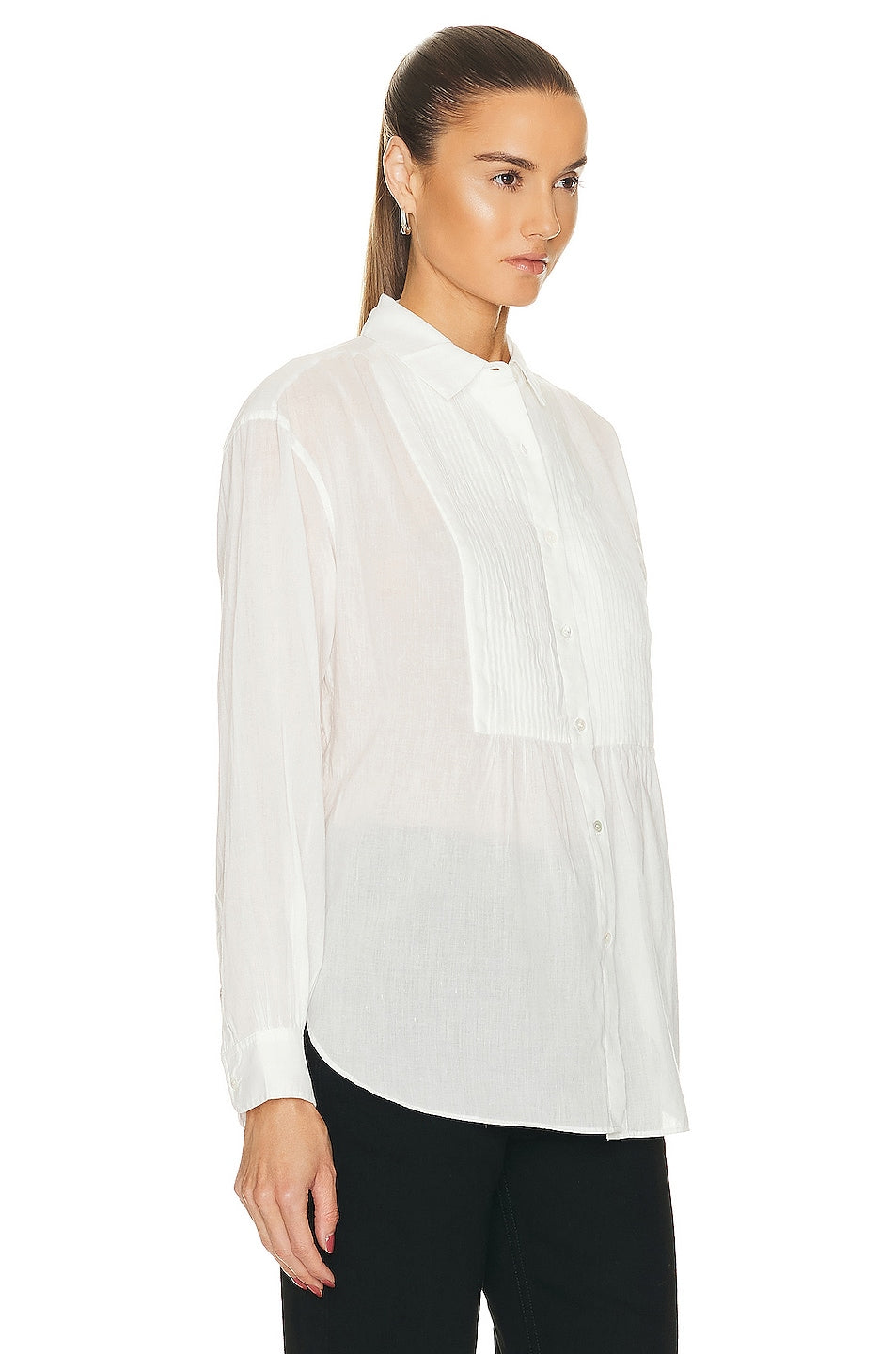 Daniel Voile Tuxedo Shirt