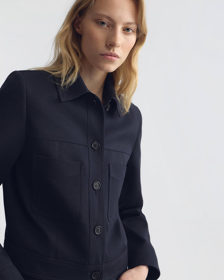 Susannah Wool Jacket - Midnight