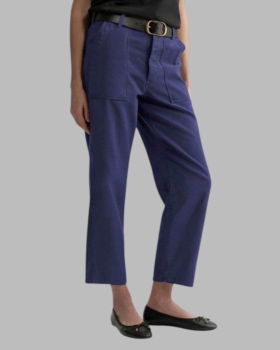 Earl Cotton Pant - Admiral Blue