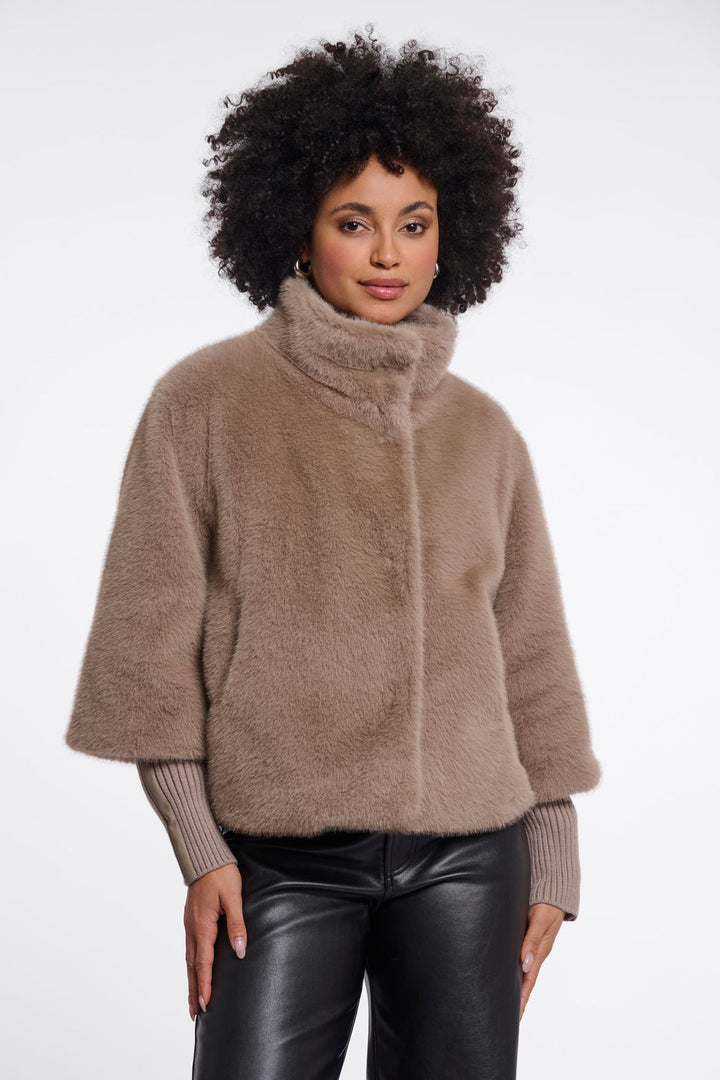 Nesrin Faux Fur Jacket