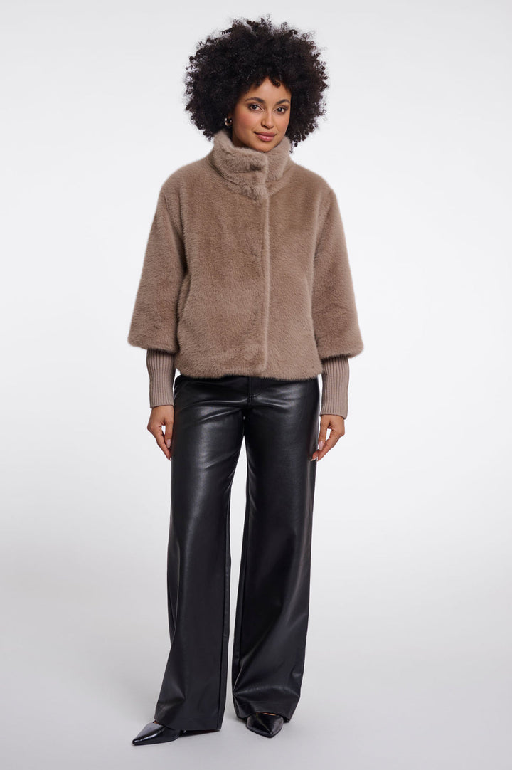 Nesrin Faux Fur Jacket