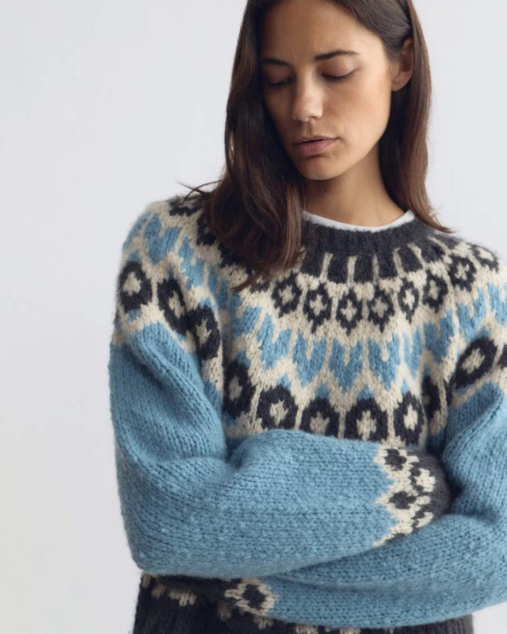 Isaline Fair Isle Cashmere Sweater