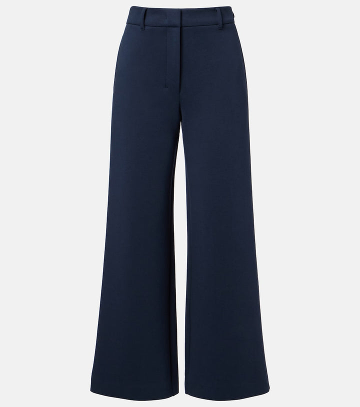 Aerovia Cotton-Blend Wide Leg Pants