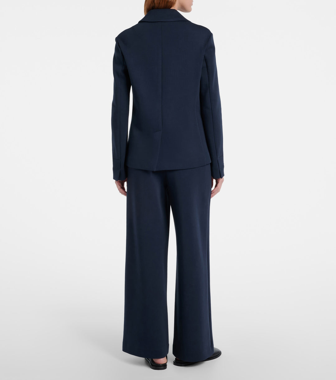 Aerovia Cotton-Blend Wide Leg Pants