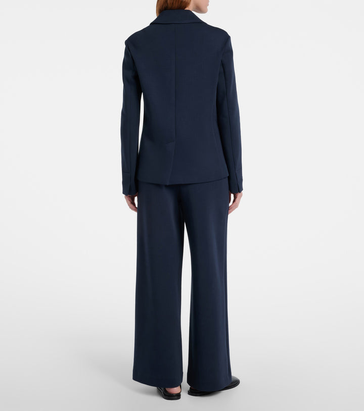 Aerovia Cotton-Blend Wide Leg Pants