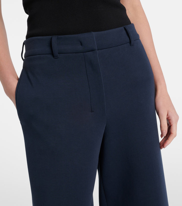 Aerovia Cotton-Blend Wide Leg Pants