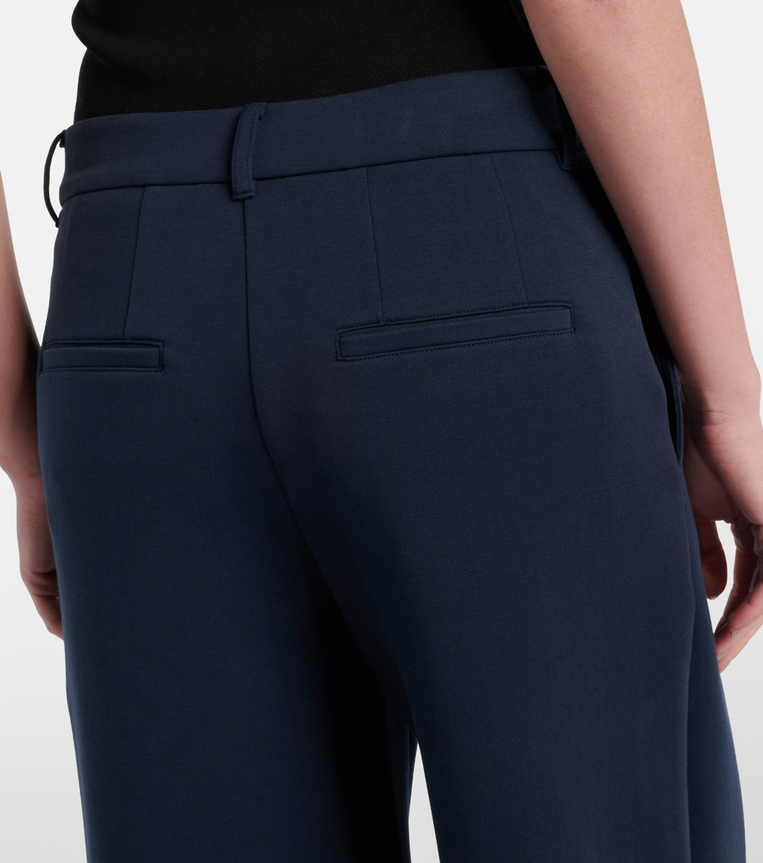 Aerovia Cotton-Blend Wide Leg Pants
