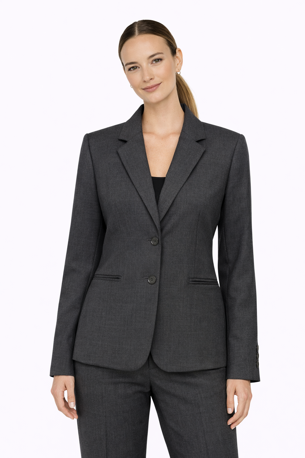 Gocciole Blazer - Charcoal