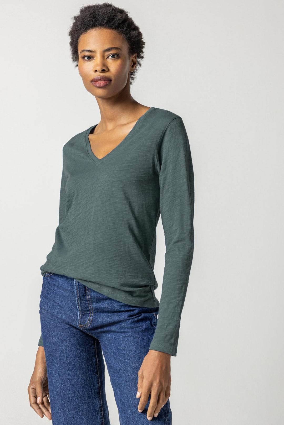 Long Sleeve V-Neck