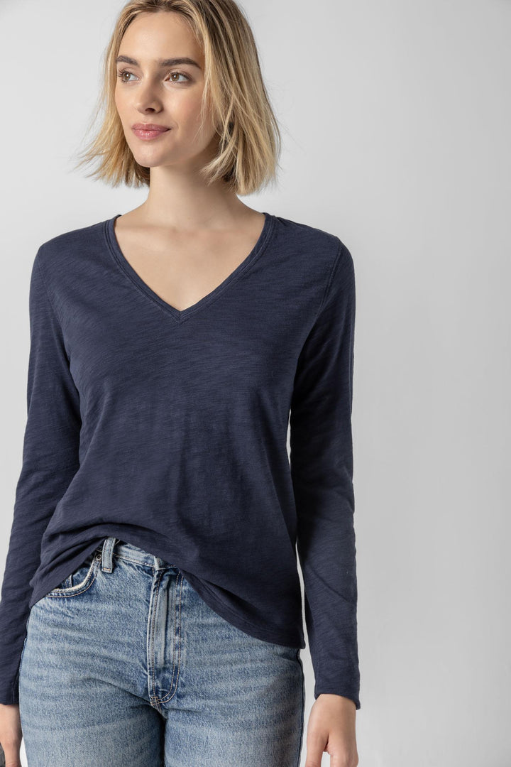 Long Sleeve V-Neck