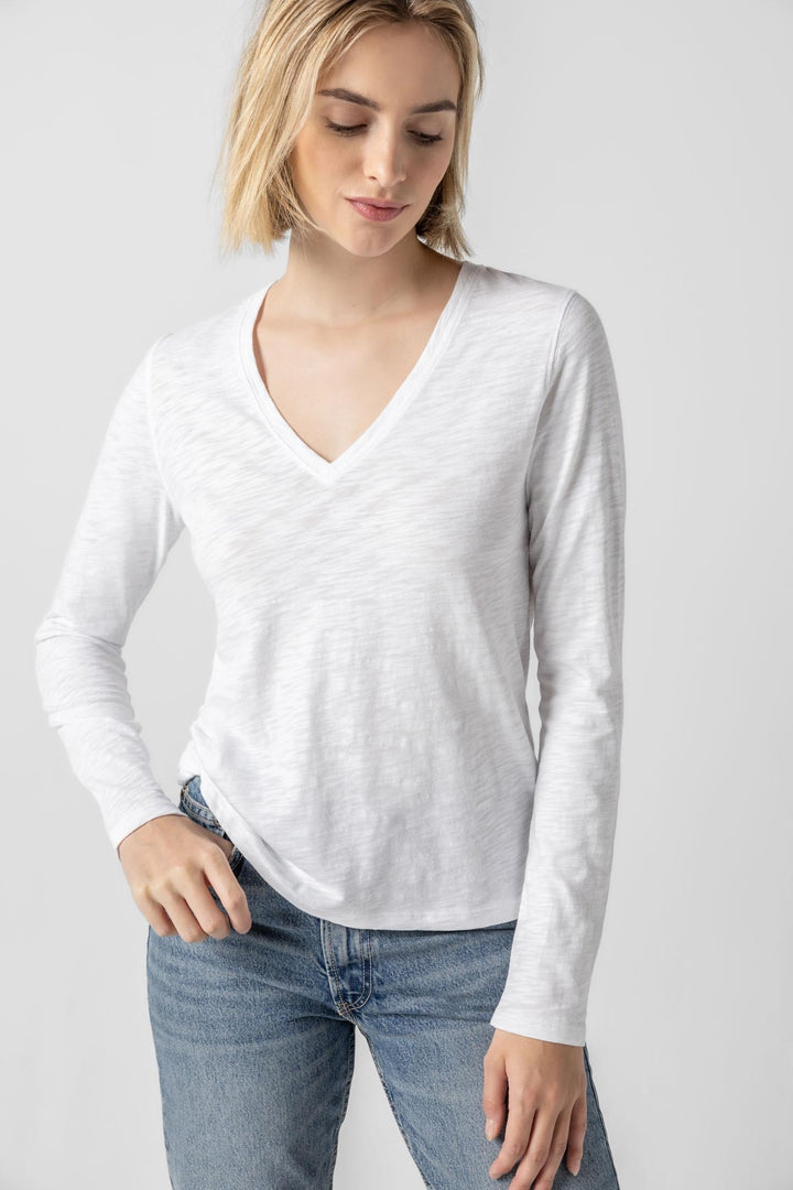 Long Sleeve V-Neck