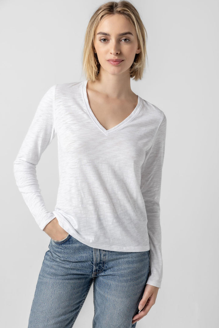 Long Sleeve V-Neck