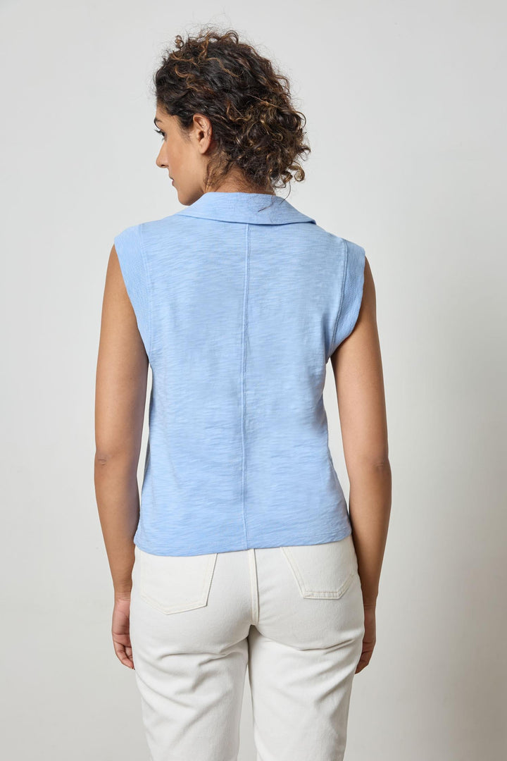 Cap Sleeve Polo