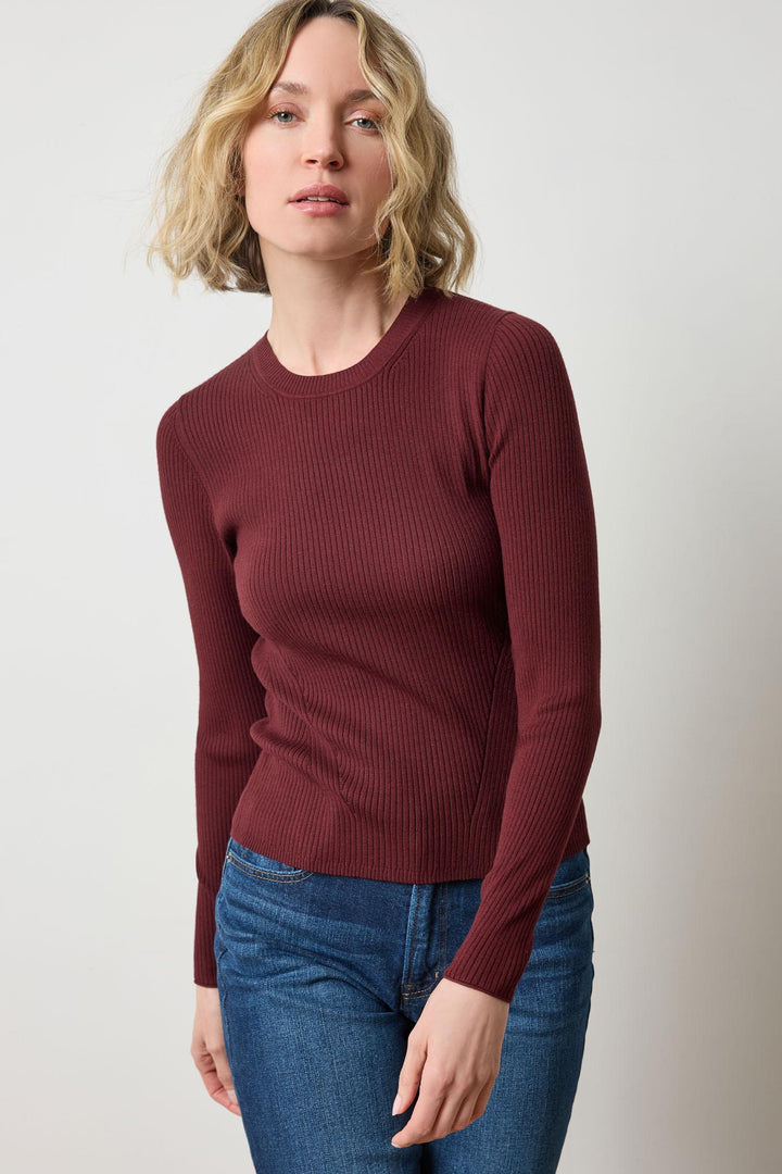 Fitted Crewneck Sweater