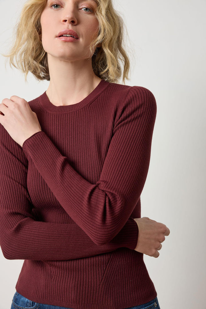 Fitted Crewneck Sweater