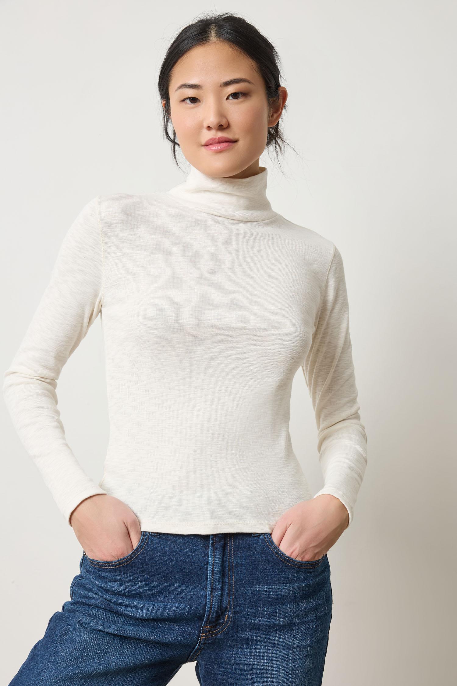 Rib Slub Turtleneck – LIANA NYC