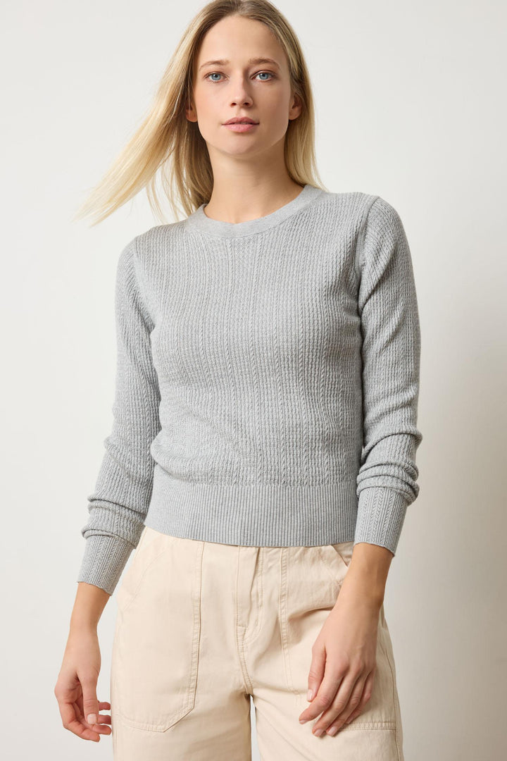 Multi Stitch Pullover Sweater