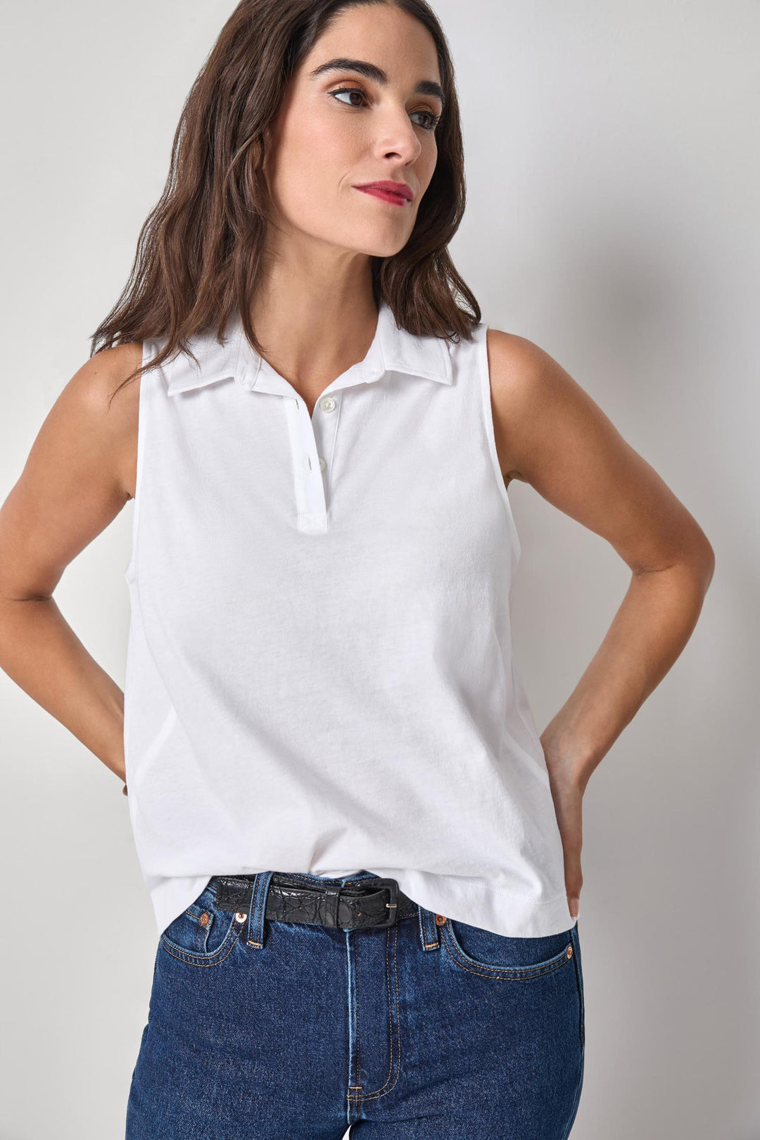 Organic Sleeveless Top